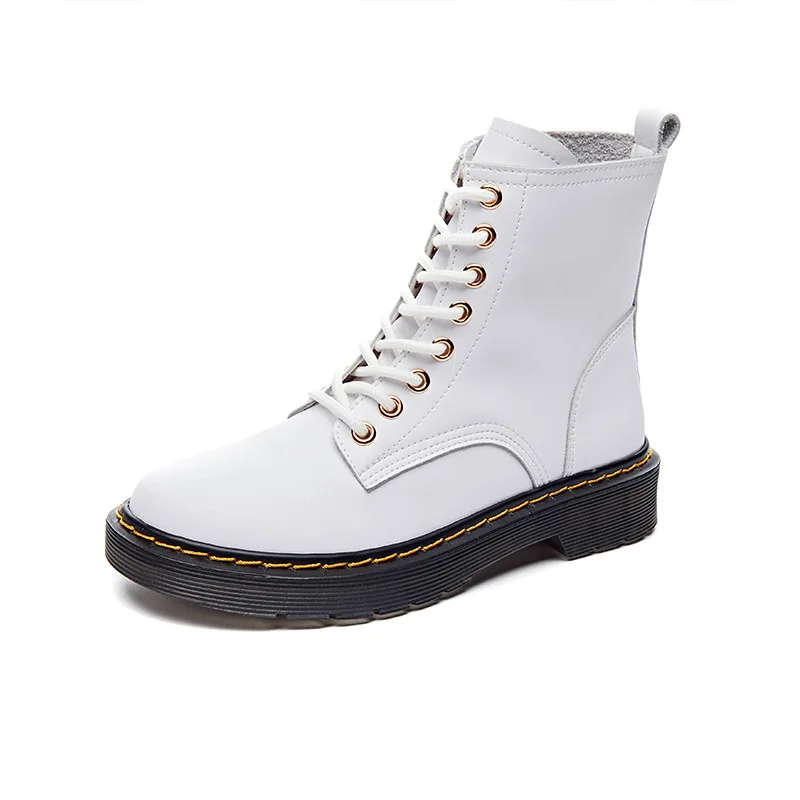 Женские ботильоны женская зимняя обувь на плоской подошве и среднем каблуке