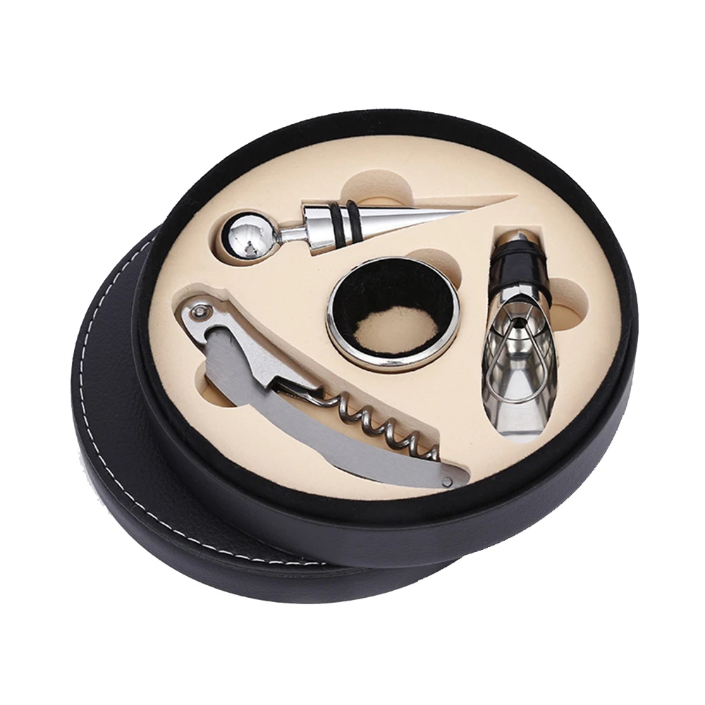 Креативный набор открывалок для бутылок красного вина с подарочной коробкой