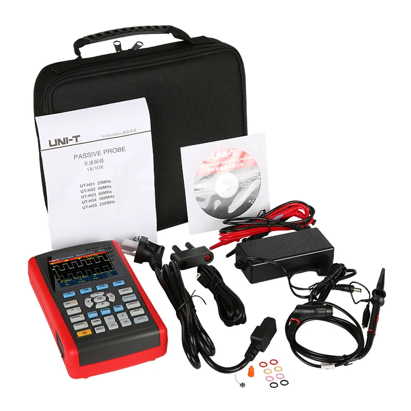 

UNI-T UTD1025DL 25MHz 250MS/s 2CH Factory Price High Quality Laboratory Testing USB Storage Multimeter Digital Oscilloscope