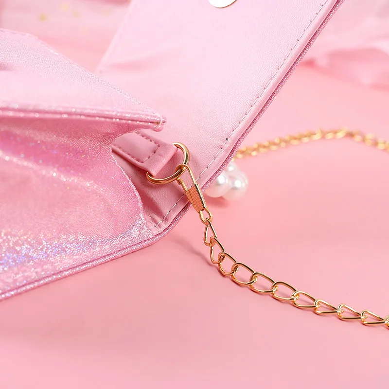 

Korean Girls Mini Purses 2020 PU Leather Crossbody Bags for Kids Small Coin Wallet Pouch Little Girl Party Purse Hand Bag Gift