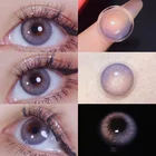 Контактные линзы фиолетового цвета Mill Creek Berry, круглые линзы, контактные большие глаза, Новое поступление 2021