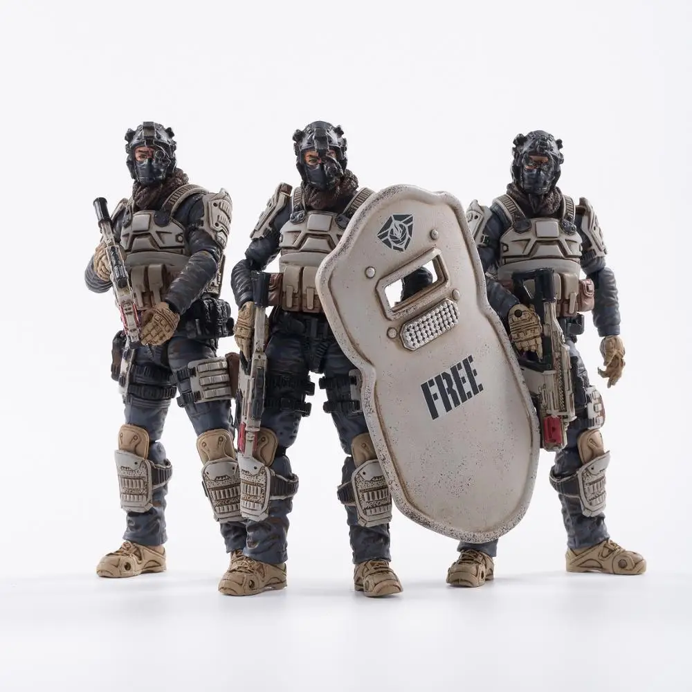 1/18 JOYTOY фигурки (3 шт./компл.) бесплатно Truism 15th Moon Wolf Fleet военный солдат фигурка