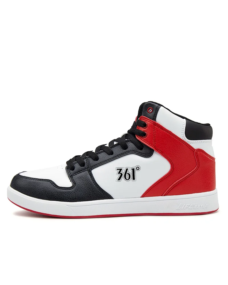 

361 board shoes men's Korean high top board shoes fashion men's shoes small white shoes Hong Kong wind board shoes