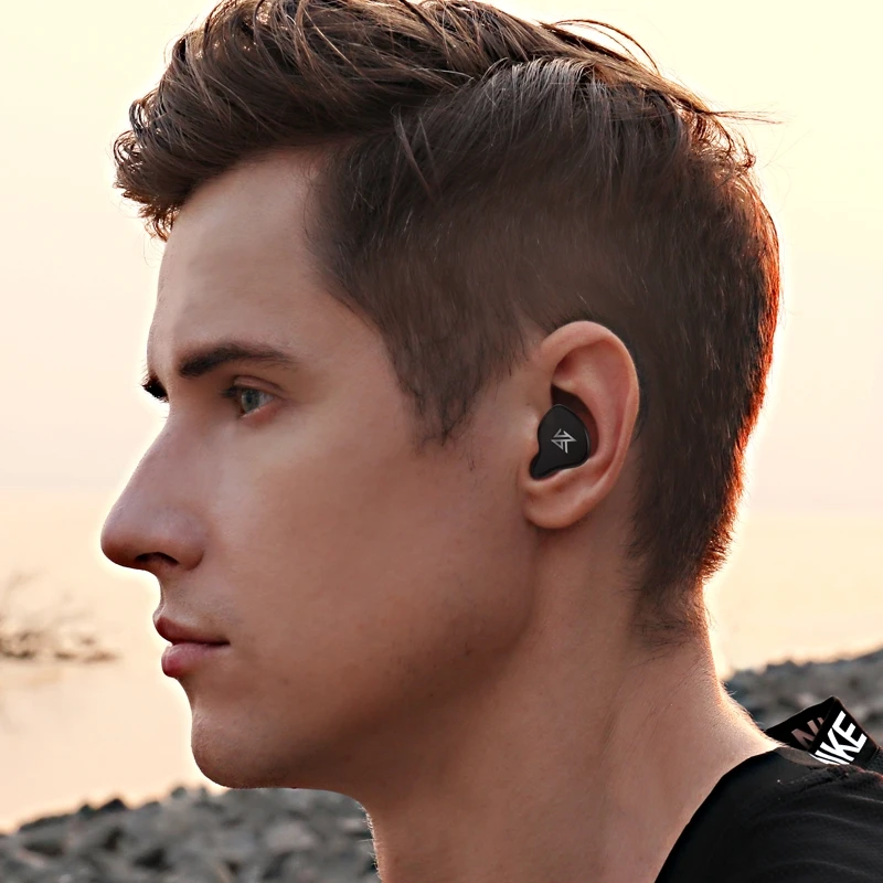 Беспроводные стереонаушники Ready KZ S1D TWS Bluetooth гарнитура 5 0 бинауральные наушники с