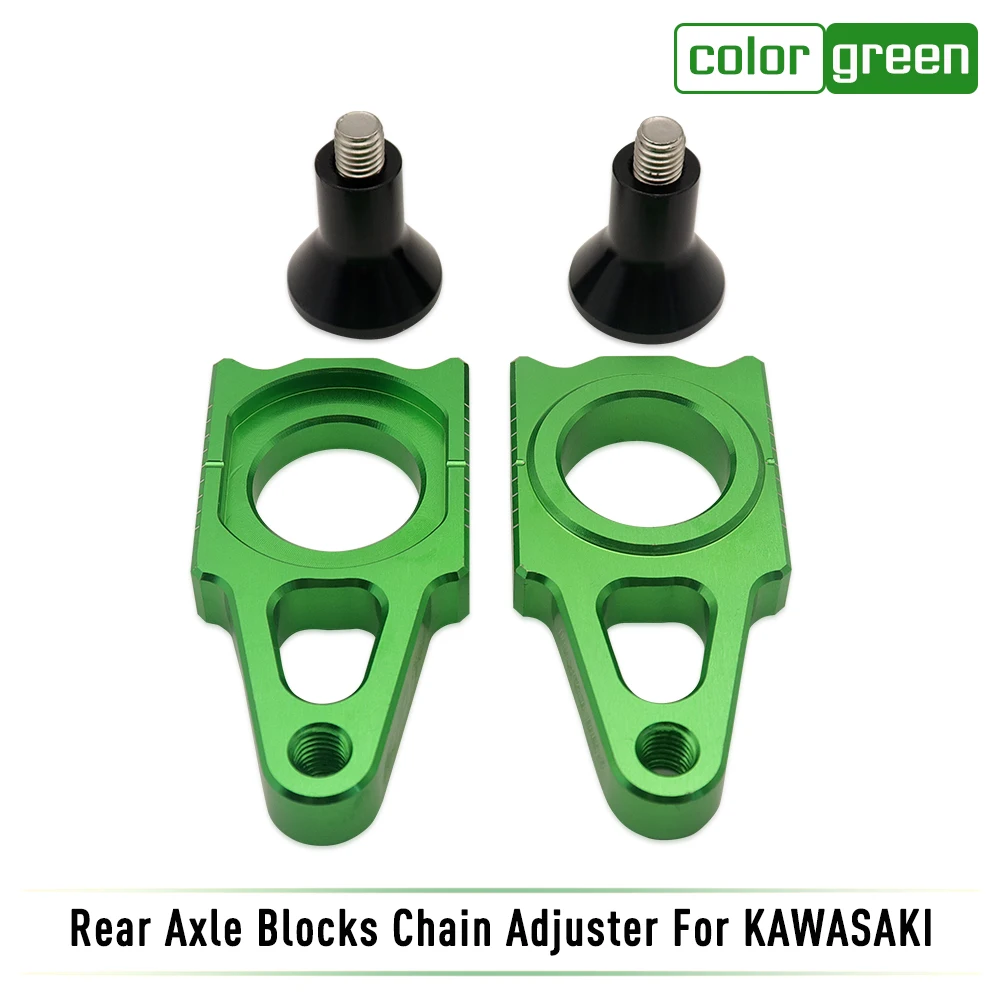 

Блок регулировки цепи заднего моста CNC для мотоцикла Kawasaki KX125 KX250 KX250F KX450F KLX450R KX 125 KX 250 KX250F KX 450F 03-15
