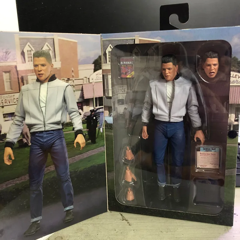 

Фигурка Neca «Назад в будущее», спортивный альманак, Ultimate Biff tanen 1955, фигурка, коллекционная игрушка на 35-ю годовщину, подарок