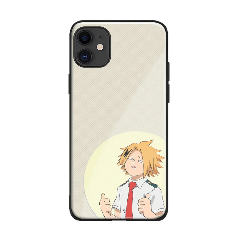 Защитный чехол для телефона Denki Kaminari My Boku no Hero академия мягкий силиконовый iPhone SE 6 7