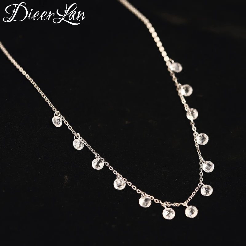 Новинка длинные женские ожерелья с подвесками из искусственных кристаллов яркие