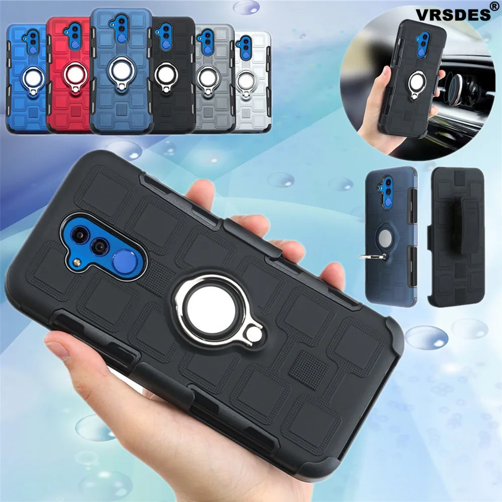 Чехол с поворотным зажимом для ремня Huawei Y9 Y5 Y7 Y6 Prime Pro 2018 2019 P Smart Mate 20 10 P30 P20 Lite