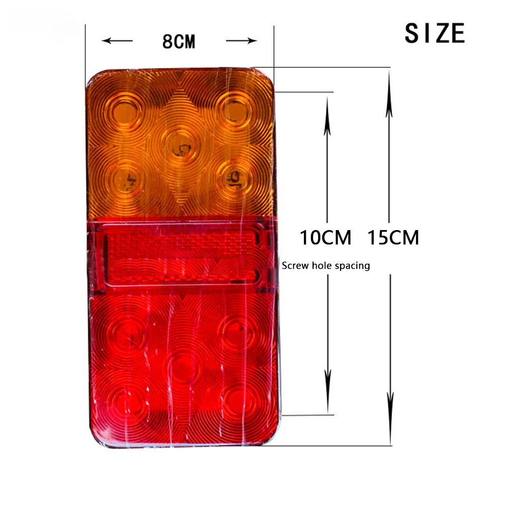 Vehemo высококачественный габаритный фонарь для грузовика прицепа кемпера RV
