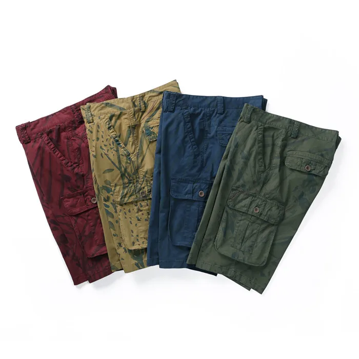 Мужские базовые шорты повседневные модные однотонные мужские шорты-карго