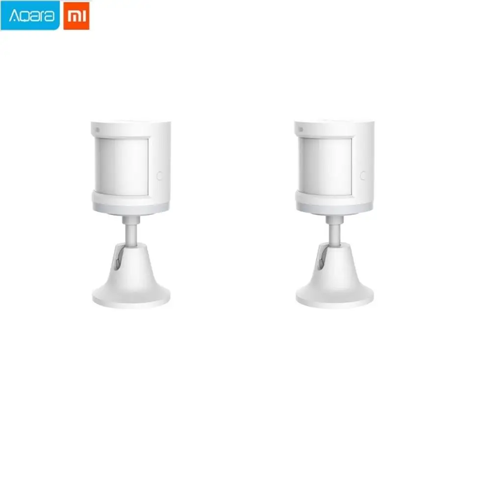 2 pcs Xiao mi Aqara датчик человеческого тела умный датчик движения тела Zigbee подключение mi jia шлюз mi домашнее приложение - Цвет: 2 pcs