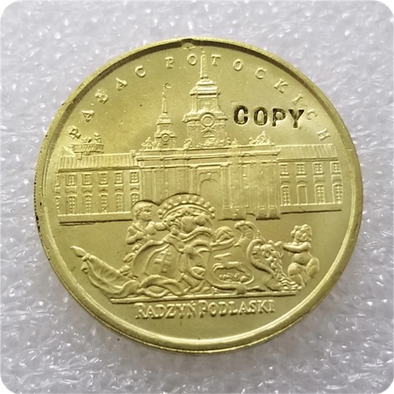 Копия монет из польских замка и дворцов 1995 2000|Безвалютные монеты| |