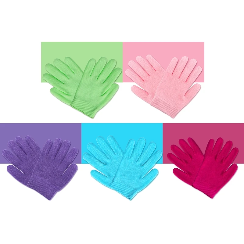 

1 Pair SPA Hand Spa Moisturising Gel Whiten Gloves Mask Dry Hard Skin Care