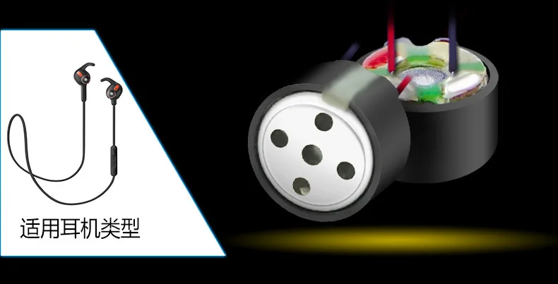 

6 мм динамик блок движущаяся катушка драйвер 10 шт