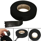 Черная лента для электропроводки, 19 мм * 15 м, прочная клейкая лента, фотоэлектрическая изоляционная износостойкая изоляционная лента