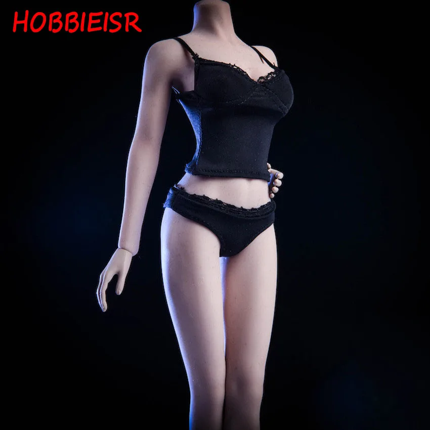 1/6 масштаб женский сексуальный костюм для девочки Camisole красивый комплект нижнего