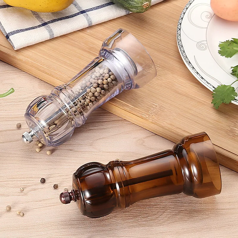 Acrylic Grinder Pepper Mill Manual Multi-Purpose Cruet Kitchen Tool | Дом и сад