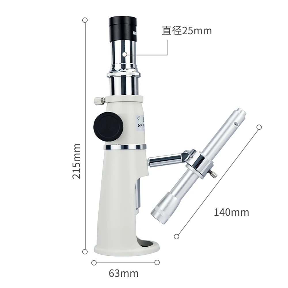 Ручной Мини-микроскоп для ювелирных изделий со светодиодной подсветкой 40X/100X |