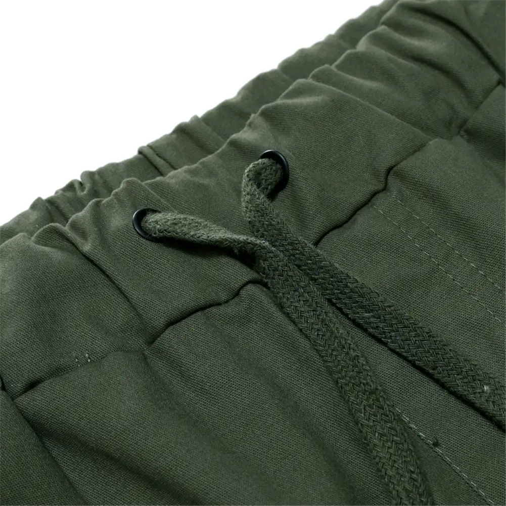 

2021 Men's Shorts Cargo Shorts Summer Bermudas Male Flap Pockets Jogger Shorts Casual Working Army Tactical Soft Comfort