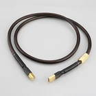 Кабель USB A56, посеребренный, 7N OFC, цифровой кабель USB Hi-Fi, высококачественный кабель для передачи данных типа AType B Hi-Fi для ЦАП
