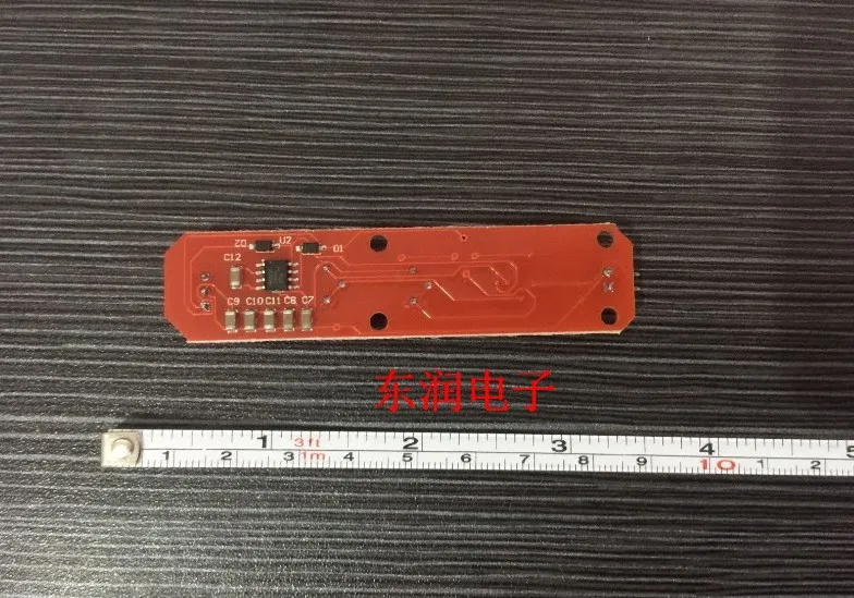 PVDF piezoelectric film kit charge amplifier module | Cable Winder