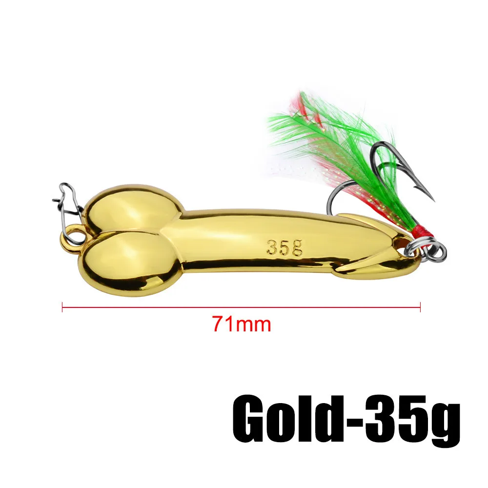 35g gold Популярная новинка, металлическая ложка, рыболовные приманки для пениса, 5 г, 10 г, 15 г, 20 г, искусственная приманка с блестками, жесткие приманки, рыболовные снасти, вибрационная зимняя приманка - Цвет: 35g gold