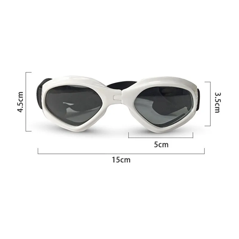 

Foldable Pet Dog Sunglasses UV Protection Windproof Anti-breaking Goggles Pets Eye Wear Dogs Swimming Skating Glasses Plastic