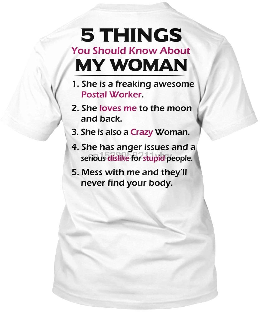 

Men t shirt Awesome Postal Worker's Man tshirts Women t-shirt