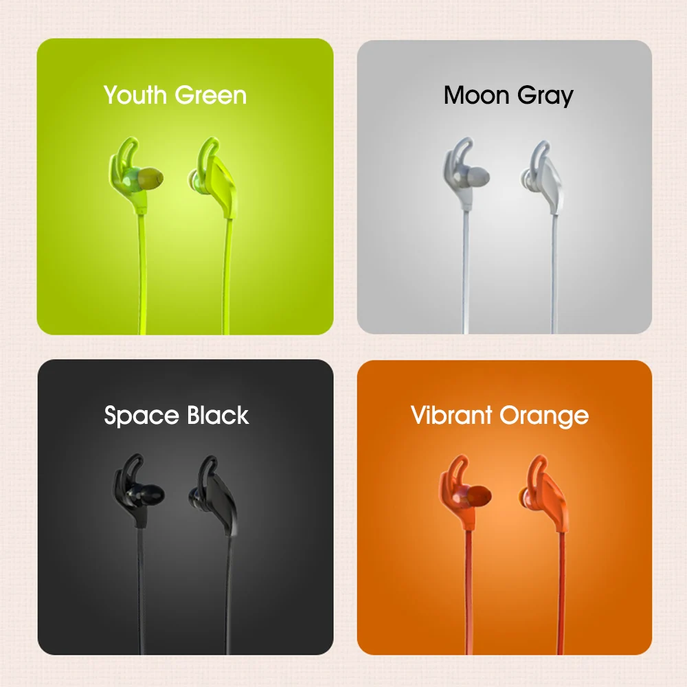 Bluetooth-наушники Andoer беспроводные с микрофоном для бега | Электроника