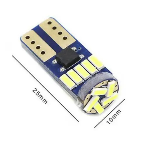 

10 x White LED T10 194 168 W5W Interior Map Dome Trunk License Plate Light Bulbs Car Lights