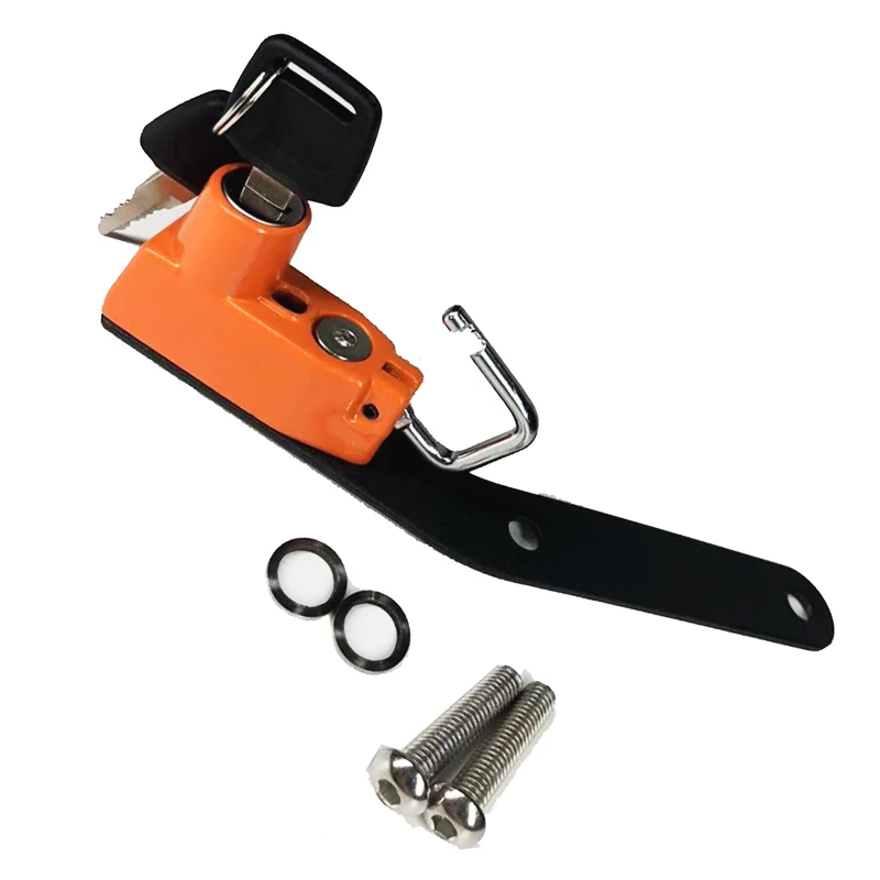 Замок для мотоциклетного шлема с ключами 6 цветов алюминиевый сплав подходит SUZUKI