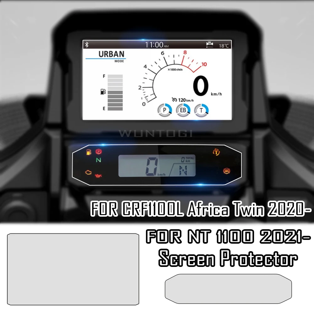 Motorcycle Dashboard Screen Protector Scratch Cluster Protection Instrument Film For Honda For NT1100 NT 1100 2021 2022