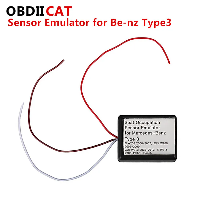 

OBDIICAT Emulator Type 3/Type 4 C W203 CLK W209 CLS W219 E W211 emulator Airbag reset tool