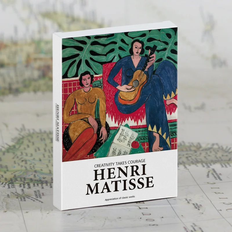 

30 Pcs/Set Henri Matisse Art Painting Postcard DIY Greeting Cards Message Card Journal Decoration