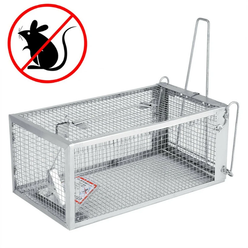 Многоразовые крысоловка клетка небольшой животного с вредителей отпугиватель
