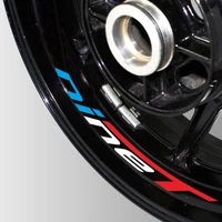 new motorcycle reflective wheel tire logo creative stickers rim inner decorative waterproof decals for honda ninet nine t