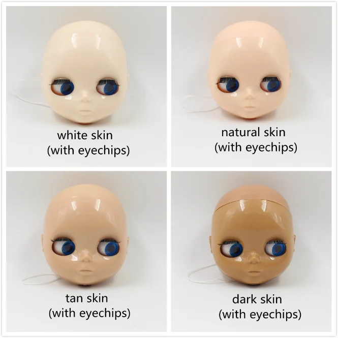 

blyth doll head accessories suitable for blyth