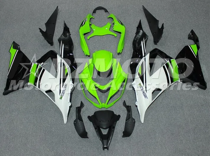 Новинка полный комплект обтекателей из АБС пластика подходит для Kawasaki ZX6R 2013 2014 2015