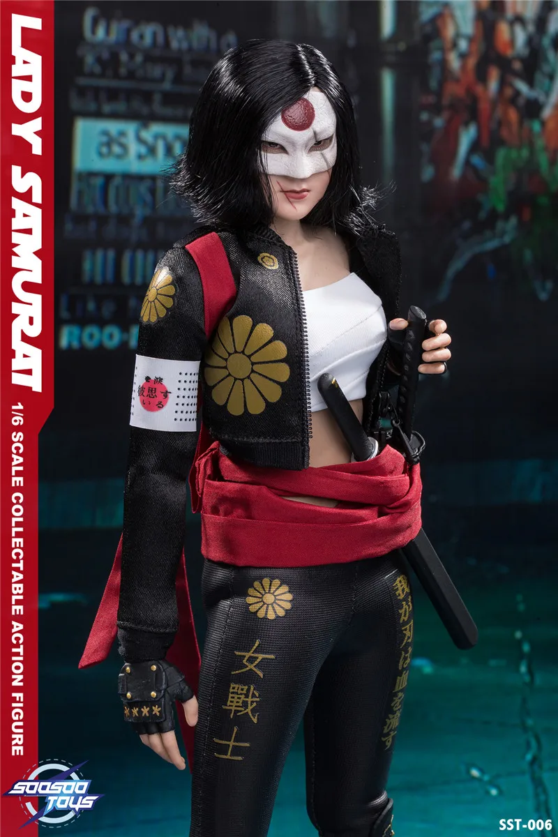 Soosootoys SST 006 леди самурая Катана Коллекционная фигурка для фанатов праздничный