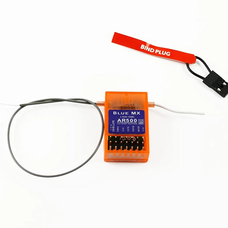 

Mini 5 Channel DSM 2 Rc Airplane sports Receiver inc. additional aileron port