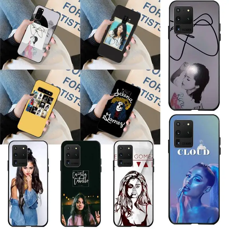 Чехол для телефона CUTEWANAN с надписью Селены Гомез черный мягкий чехол Samsung S20 plus Ultra
