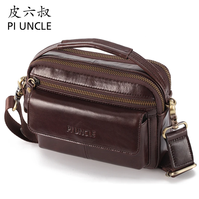 Винтажный мессенджер для мужчин мужские сумки на ремне из натуральной кожи
