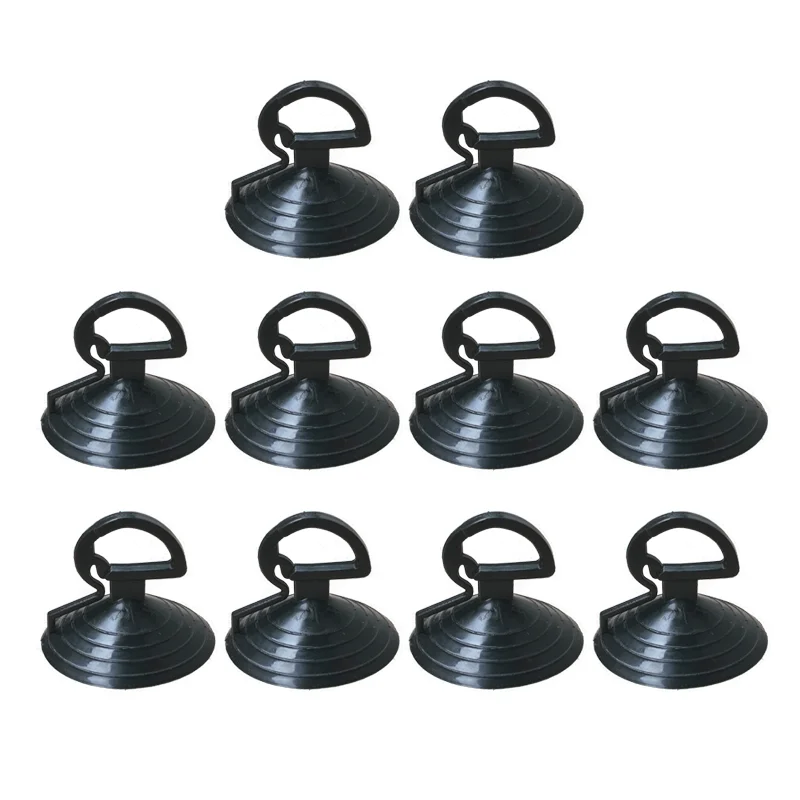 B 3.5CM 10pcs 45 мм 10 шт. резиновая прозрачная присоска ПВХ присоска крюк присоска автомобильный Зонт присоска 35 мм черная присоска - Цвет: B 3.5CM 10pcs