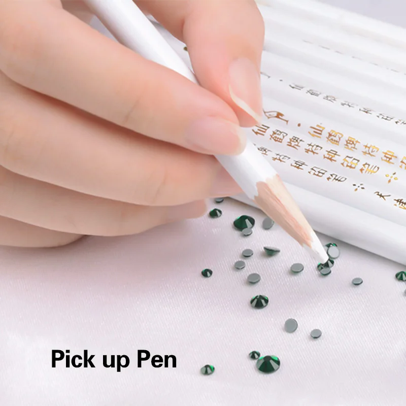 Pick up Pen 1Pcs Горячая Распродажа Пинцет из нержавеющей стали прямой рот и Изогнутый Рот драгоценный камень Клип Инструменты для украшения DIY Инструменты - Цвет: Pick up Pen 1Pcs