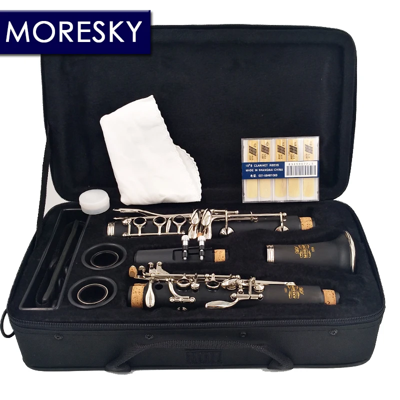 Профессиональный кларнет MORESKY E201 C key|Кларнет| |