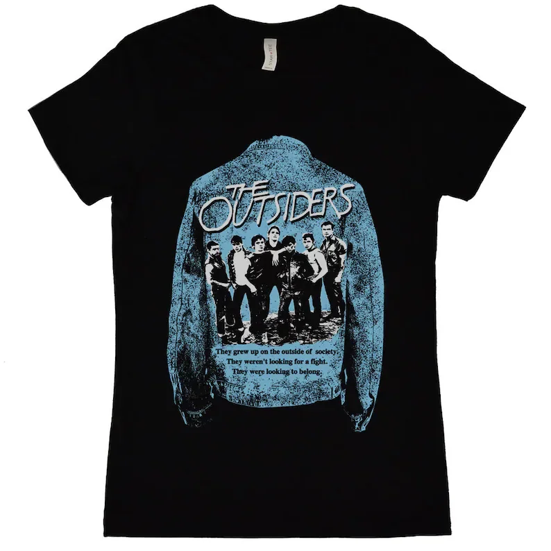 

The Outsiders Women's T-Shirt Oversized T-shirt For Men 3d Black T Shirts
