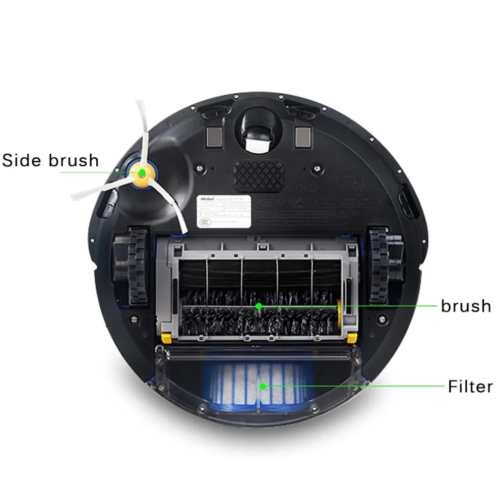 Фильтр аэровака для iRobot Roomba основная и боковая щетки аксессуары 600 620 630 650 660 675 680 690