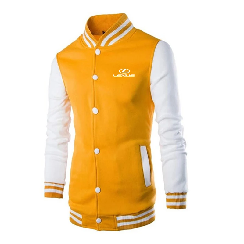 

Hot sale 2021 men's brand baseball uniform jacket autumn bomber jacket letter print streetwear casual jumpsuit hip warmth men's