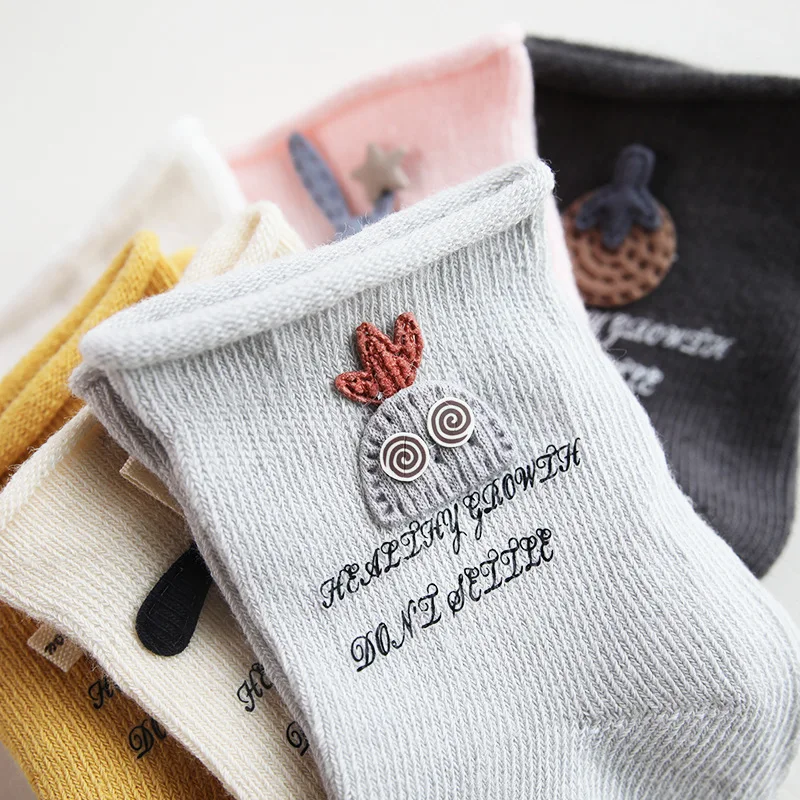 Носки для новорожденных носки с героями мультфильмов свободные детские